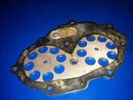 307165 Plate Leaf Block Intake Reed 18HP Evinrude Johnson. Fixed Price $49.00.