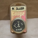 Moeller 035727-10 In Dash Fuel Tank Gauge Chrome Bezel Nos. Fixed Price $39.95.
