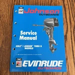 1990 Omc Johnson Evinrude Colt/junior Thru Models Service Manual P/n 507870. Fixed Price $14.99.