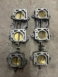 Rare Big Barrel 438515 438567 343415 343478 Evinrude Johnson Throttle Plate Set. Fixed Price $119.99.
