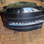 Mercury 25HP Top Cowl Cover Hood 2177-8531A6 Boat Motor Outboard. Fixed Price $90.00.