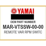 Yamaha Remote Var Rpm Switch MAR-VTSSW-00-00 Oem New. Fixed Price $39.25.