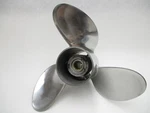 13.5 X 18 Stainless Raker Prop For 40-140 Hp Evinrude Johnson 394758 Spline. Fixed Price $419.99.
