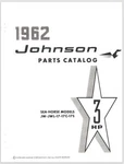 1962 Johnson 3HP JW-17C JWL-17C JW-17S JWL-17S Parts Catalog. Fixed Price $23.95.