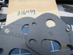 2 New Oem Omc Johnson / Evinrude Gaskets 316499. Fixed Price $7.99.