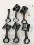 Yamaha 250 Hp Stroke Piston & Rod Assy Port Starboard OX66 3.1 L. Fixed Price $249.99.