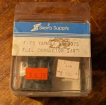 18-8075 Sierra Fuel Connector 1/4" Mercury Mariner Yamaha Nos. Fixed Price $12.55.