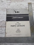 Vintage 1966 Johnson JW-21E JH-21E 3HP Outboard Boat Motor Factory Parts Catalog. Fixed Price $12.00.