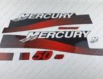 Mercury Two Stroke Outboard Engine Decals Sticker Set Reproduction. Fixed Price $53.48.