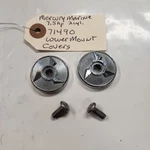 71490 Mercury Kiekhaefer Marine Lower Mount Covers 7.5HP And Others. Fixed Price $8.00.