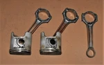 Yamaha 225 Hp Stroke Piston & Rod Assembly Pn 62J-11631-02-86 Fits 1996-2005. Fixed Price $71.60.