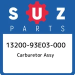 13200-93E03-000 Suzuki Carburetor Assy 1320093E03000, New Genuine Oem Part. Fixed Price $551.30.