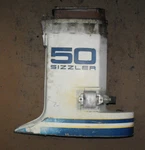 Evinrude 50 Hp Exhaust Housing Assembly Pn 0320316 Fits 1975-1976. Fixed Price $82.95.