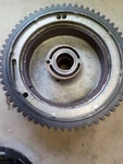 Flywheel # 529097 Hand Starter Cover Force/chrysler Outboards. Fixed Price $75.00.