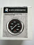 Mercury Quicksilver 65MPH Speedometer Black / Chrome Gauge Kit 79-895285Q63. Fixed Price $55.00.