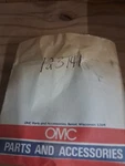 *new Oem* Omc Johnson Evinrude Casting Guide 0123141. Fixed Price $25.00.