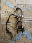 Nicro Marine #3850468 Large Trunnion Stainless Steel Snap Shackle 1/2" Pin. Fixed Price $90.00.