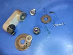 Shaft 95024 Washer Nut For Link 43444 25HP Mariner Mercury. Fixed Price $25.00.
