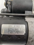 Yamaha Starter P/n 69J-81800-00-00. Fixed Price $295.00.