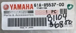 Oem Yamaha Cover Pn# 61A-85537-00-00 #B1104. Fixed Price $34.99.