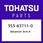 353-63711-0 Tohatsu Advancer Arm 353637110, New Genuine Oem Part. Fixed Price $60.70.