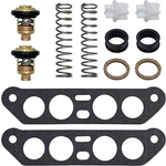 Johnson Evinrude 85 88 90 100 115 140 V4 Thermostat Kit 18-3673 340975 340976. Fixed Price $19.99.