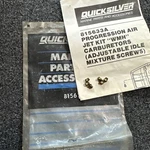 Nos Mercury Marine Mercruiser New Oem Air Jet Kit 815633A2 .040. Fixed Price $15.00.