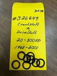 Nos Oem Omc Johnson Evinrude Cs Ds O-ring 326649 20-300HP 1968-2001 Lot Of. Fixed Price $15.00.
