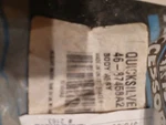 New Vintage Mercury Quicksilver Oem Water Pump Housing 46-87458A2 MQ44. Fixed Price $59.95.