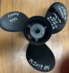Refurb. Oem Mercury 14.5 X 19 48-78120A45 Blade, Rh Aluminum Prop 90-300HP. Fixed Price $125.00.