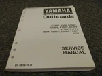1997 Yamaha S150TLRV S150TXRV Outboard Service Repair Manual. Fixed Price $147.51.