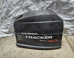 Oem Mercury Mariner 40HP Top Cowling Hood 9868A12 "graphite Gray" Freshwater. Fixed Price $185.00.