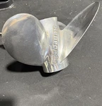 Renegade Omc Prop 13 1/4 21P Used For Johnson/evinrude. Fixed Price $220.00.
