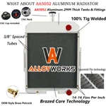 Row Aluminum Radiator For Case Ih/farmall 666 686 706 756 #396352R91 65427C1. Fixed Price $286.99.